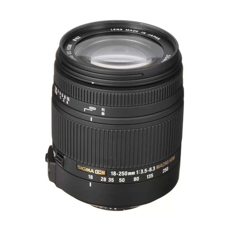 نقد و بررسی لنز سیگما Sigma 18-250mm F3.5-6.3 DC Macro OS HSM for Nikon - فروشگاه های اینترنتی