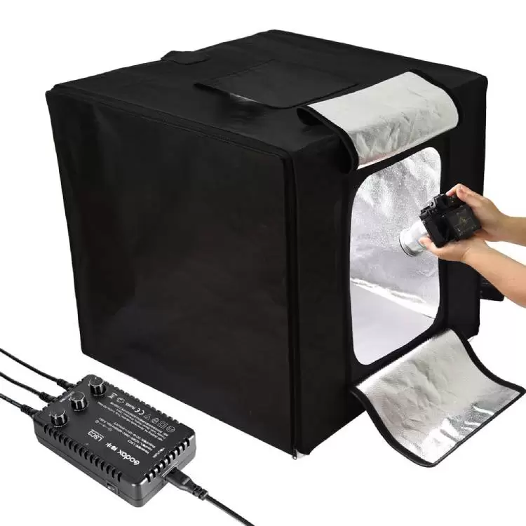 نقد و بررسی خیمه نور گودکس Godox LST40 Mini Photography Studio Lighting Tent 40cm - فروشگاه های اینترنتی