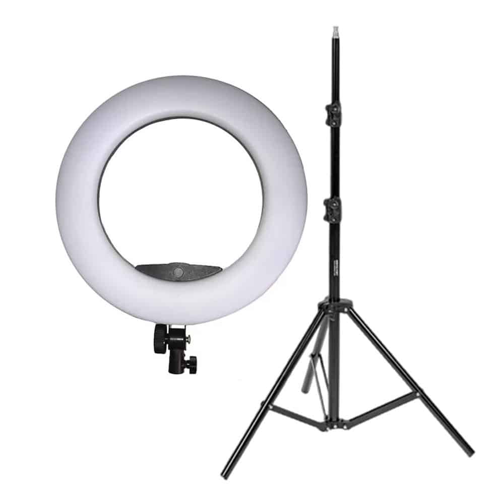 نقد و بررسی رینگ لایت عکاسی هیرو Hero Ring light SY-3161 III + سه پایه - فروشگاه های اینترنتی