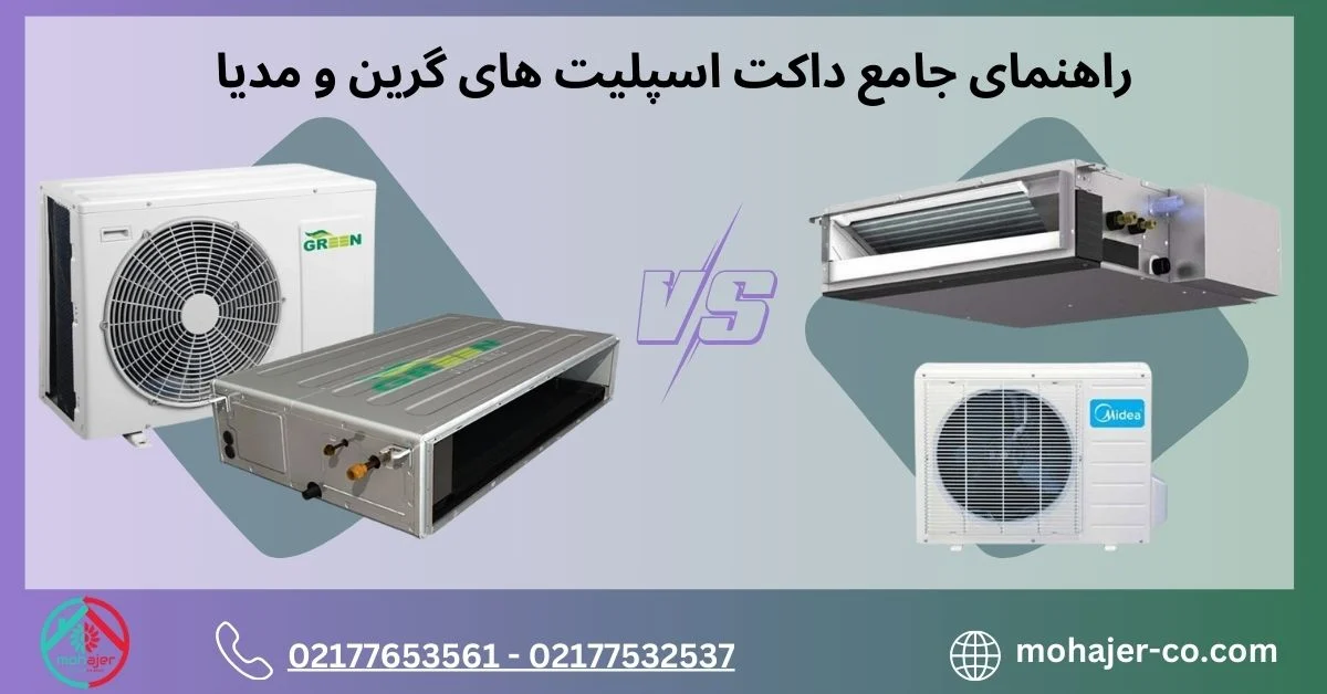 راهنمای جامع داکت اسپلیت های گرین و مدیا