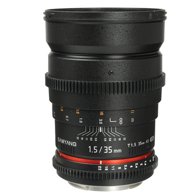 نقد و بررسی لنز سامیانگ SAMYANG 35MM T1.5 CINE LENS FOR NIKON F - فروشگاه های اینترنتی