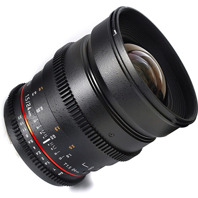 نقد و بررسی لنز سامیانگ SAMYANG 24MM T1.5 CINE LENS FOR NIKON F-MOUNT - فروشگاه های اینترنتی