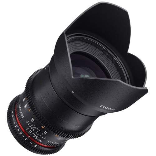 نقد و بررسی لنز سینمایی سامیانگ SAMYANG 35MM T1.5 VDSLR II FOR CANON EF - فروشگاه های اینترنتی