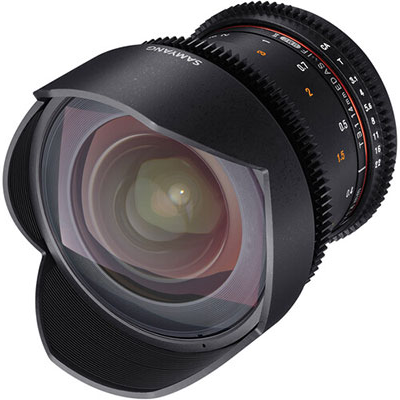 نقد و بررسی لنز سینمایی سامیانگ SAMYANG 14 MM T3.1 VDSLR MK2 SONY E - فروشگاه های اینترنتی