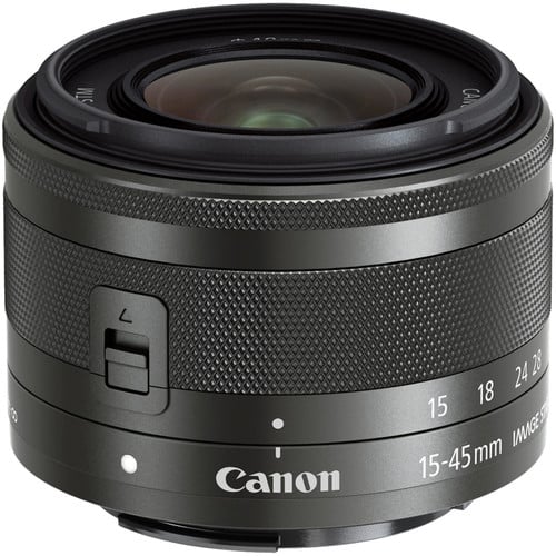 نقد و بررسی لنز کانن Canon EF-M 15-45mm f/3.5-6.3 IS STM - فروشگاه های اینترنتی