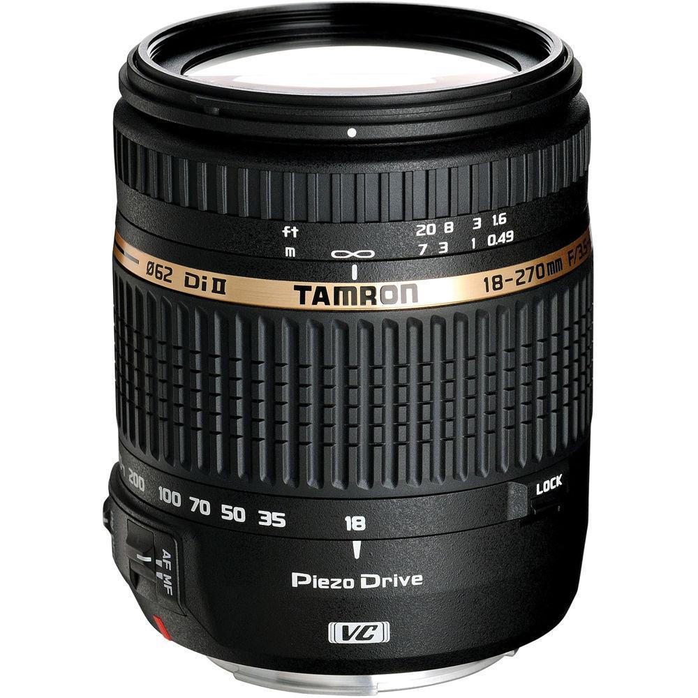 نقد و بررسی لنز Tamron 18-270 mm f/3.5-6.3 Di II VC PZD for Canon - فروشگاه های اینترنتی