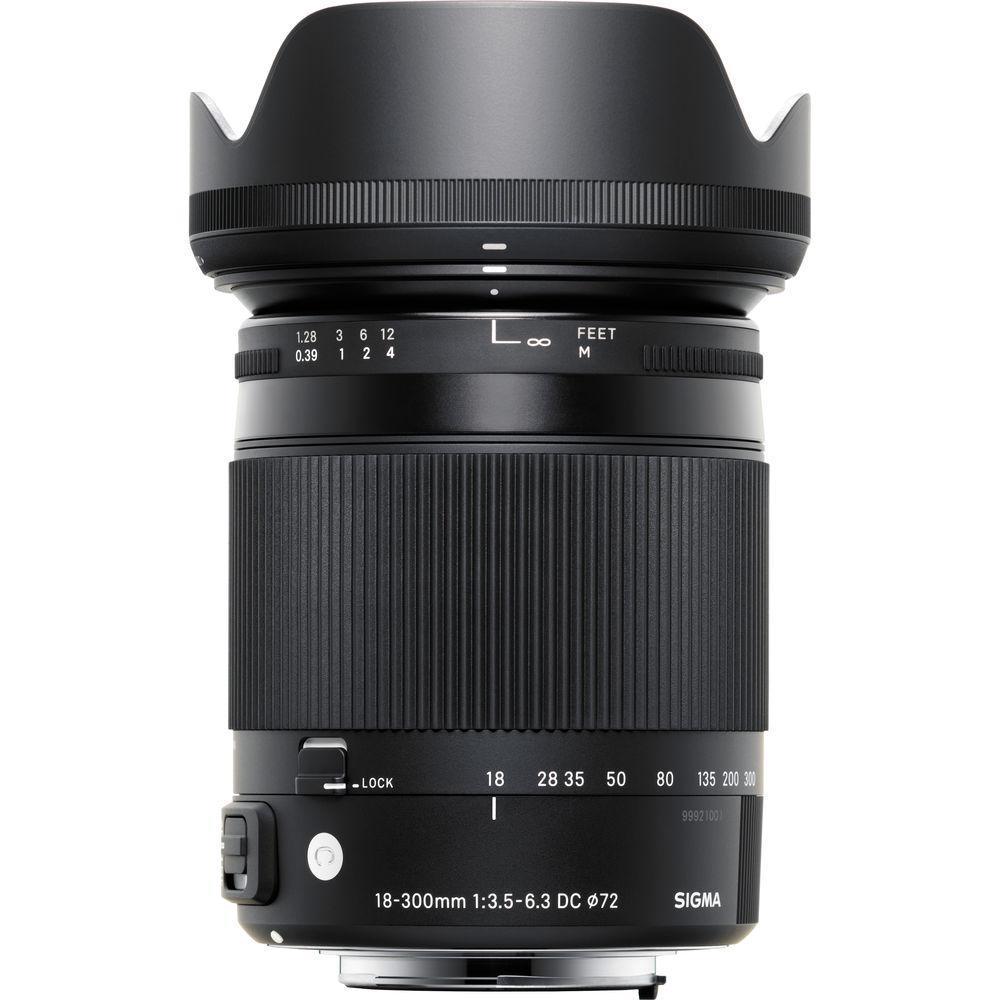 نقد و بررسی لنز سیگما Sigma 18-300 F3.5-6.3 DC Macro OS HSM | C for Nikon - فروشگاه های اینترنتی