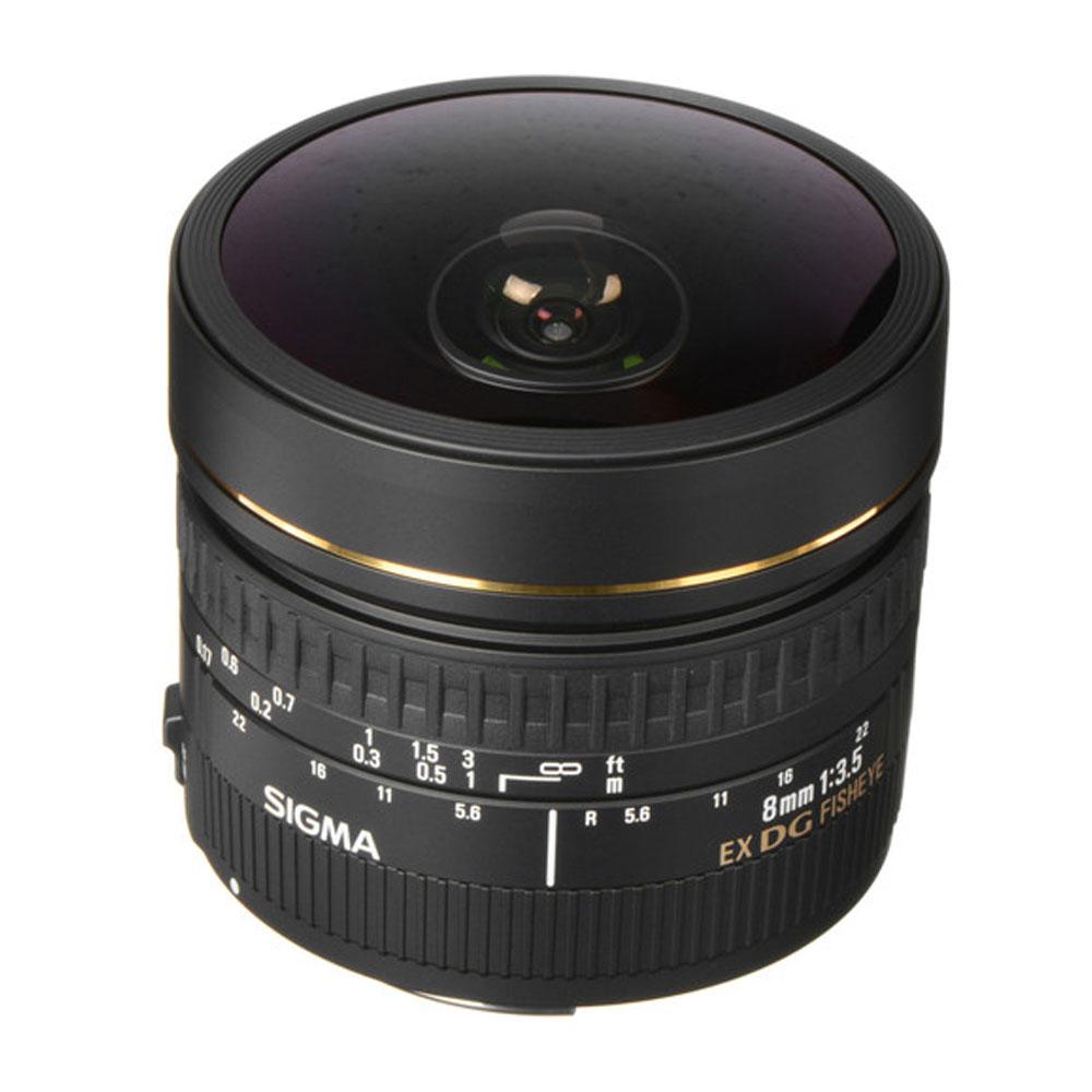 نقد و بررسی لنز سیگما Sigma 8mm f/3.5 EX DG Circular Fisheye for Canon EF - فروشگاه های اینترنتی