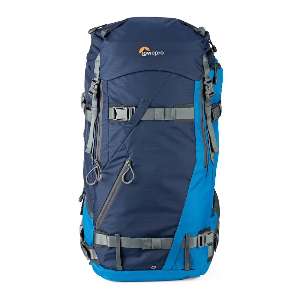 نقد و بررسی کوله پشتی لوپرو Lowepro Powder Backpack 500 AW Blue/Horizon Blue - فروشگاه های اینترنتی