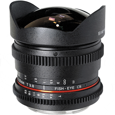 نقد و بررسی لنز سینمایی سامیانگ SAMYANG 8MM T/3.8 FISHEYE Cine Lens For Nikon - فروشگاه های اینترنتی