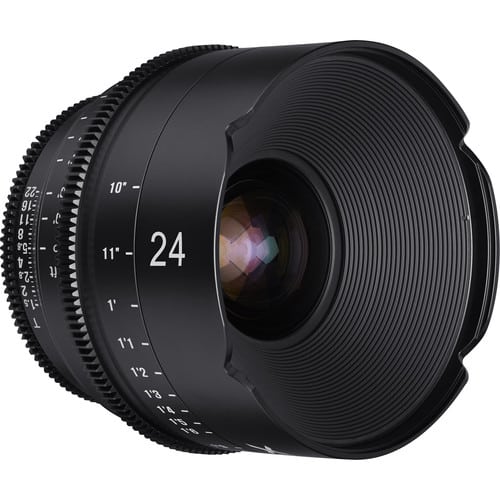نقد و بررسی لنز سینمایی سامیانگ SAMYANG XEEN 24MM T1.5 Lens For Sony-E Mount - فروشگاه های اینترنتی