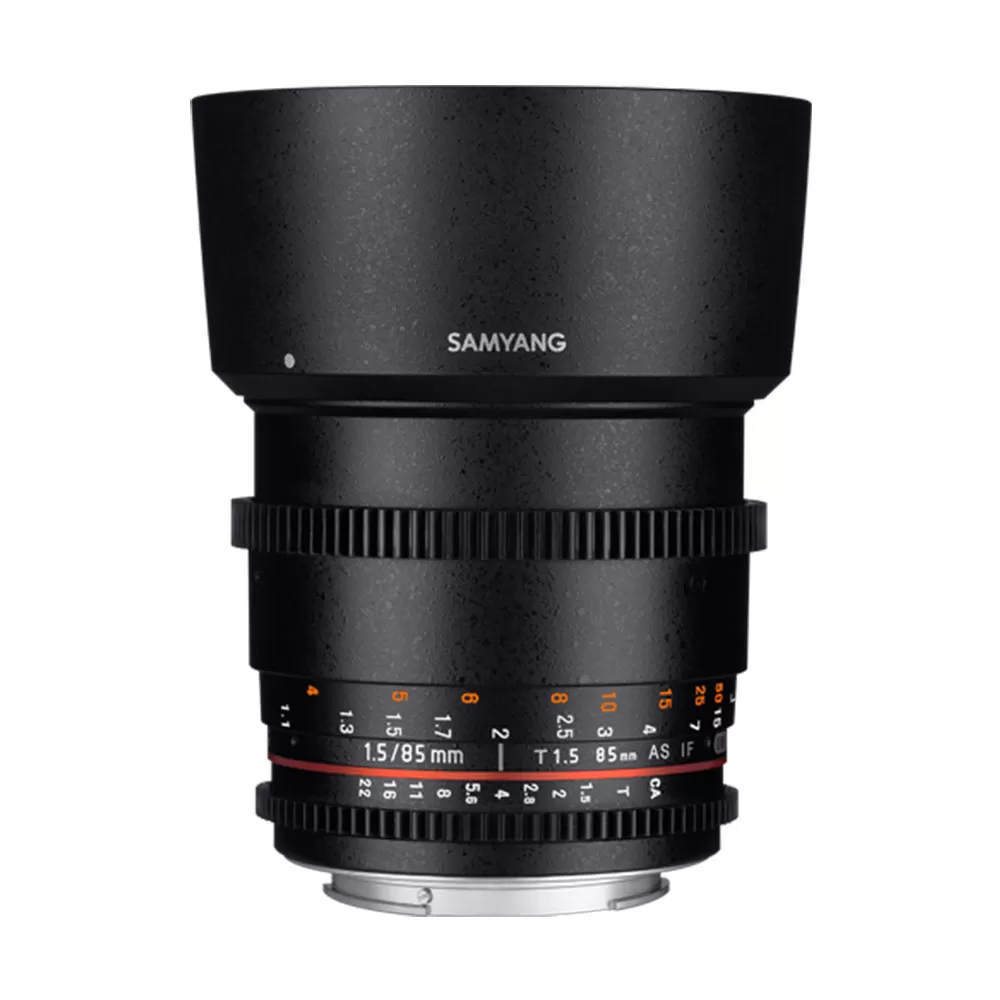 نقد و بررسی لنز سینمایی سامیانگ Samyang 85mm T1.5 VDSLR AS IF UMC II Canon EF - فروشگاه های اینترنتی