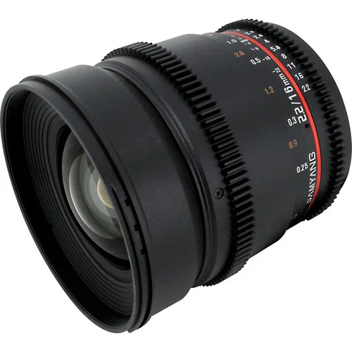 نقد و بررسی لنز سامیانگ Samyang 16mm T2.2 Cine Lens For Canon EF - فروشگاه های اینترنتی