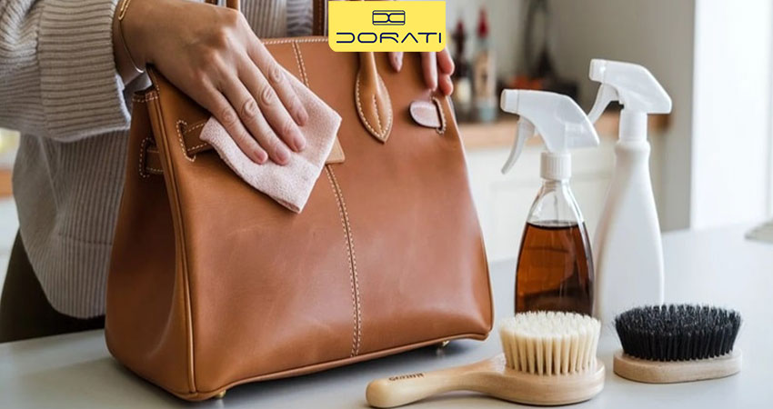 محصولات و ابزار مورد نیاز برای مراقبت از چرم دراتی