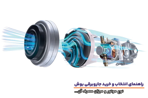 راهنمای خرید جاروبرقی بوش و توجه به نوع موتور آن