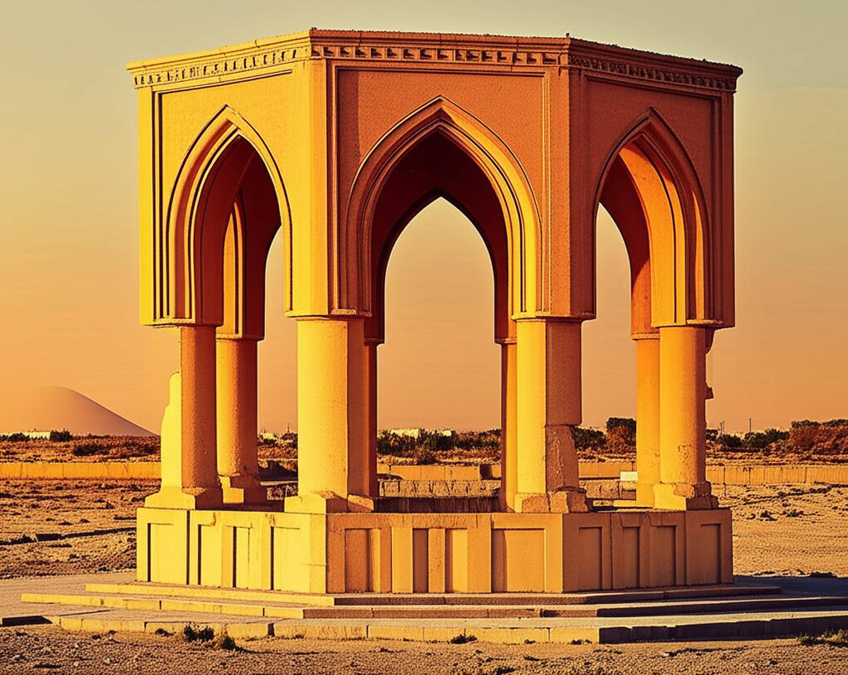 چهارطاقی خیرآباد بهبهان | یکی از باشکوه ترین چهارطاقی های ایران