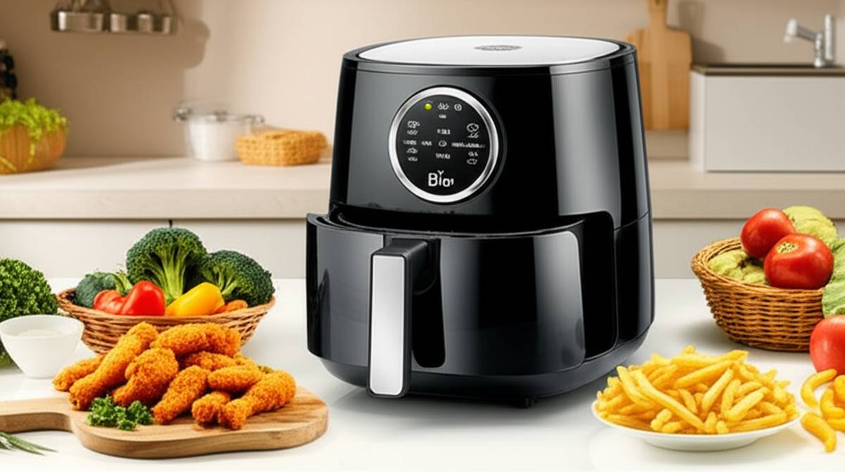 نقد و بررسی جامع سرخ کن بدون روغن DSP مدل KB-2078