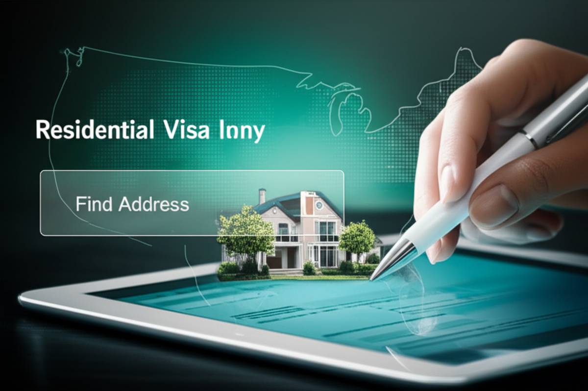 راهنمای کامل: درج آدرس محل سکونت در ثبت نام لاتاری آمریکا