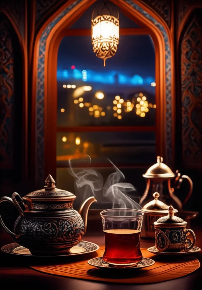 چای خانه آذری | لذت چای دلچسب در شب های تهران