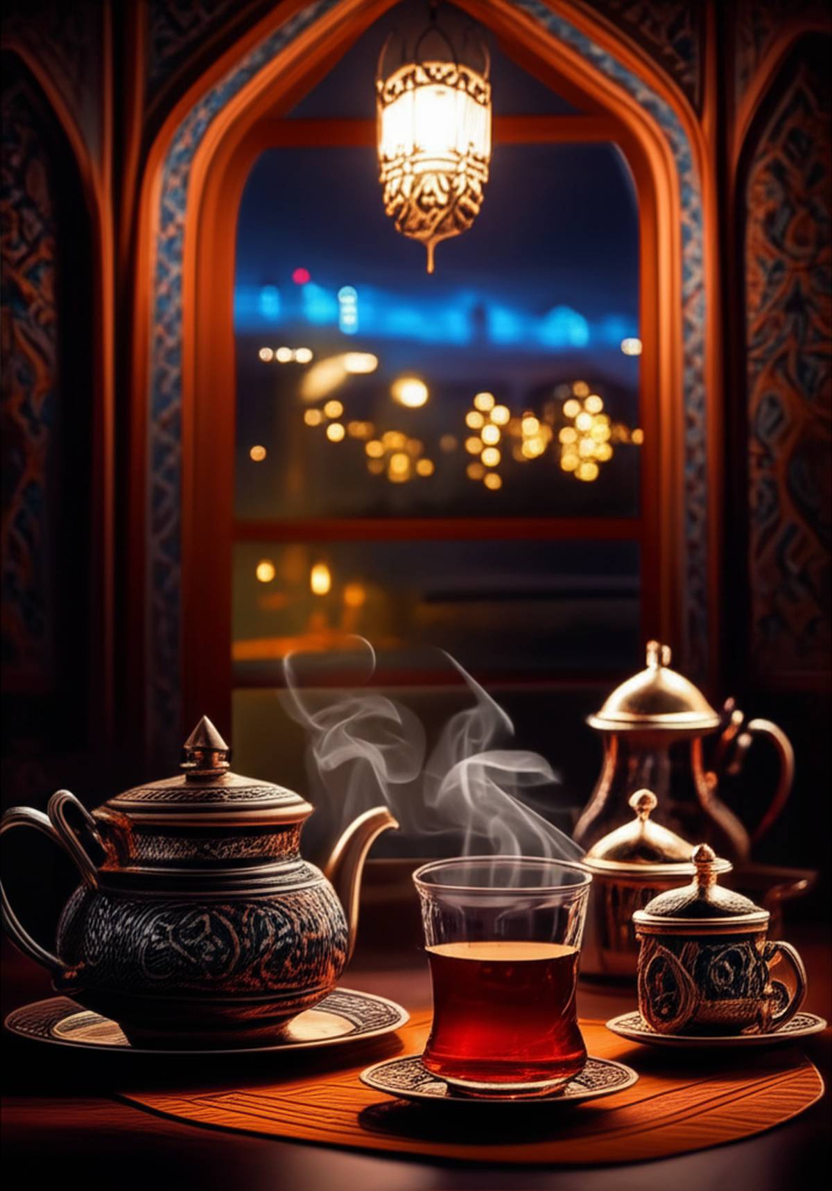 چای خانه آذری | لذت چای دلچسب در شب های تهران