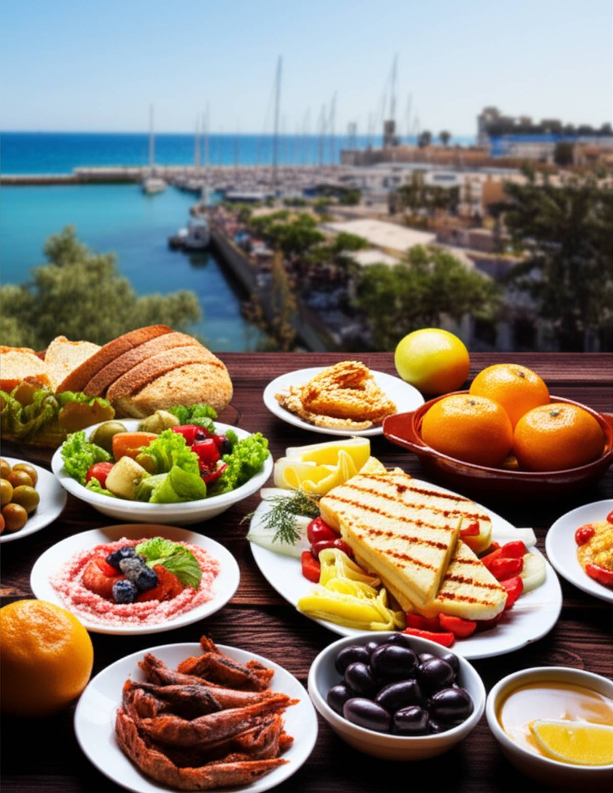 غذاهای لارناکا: ۱۰ غذای محلی و خوشمزه (راهنمای شکم گردی)