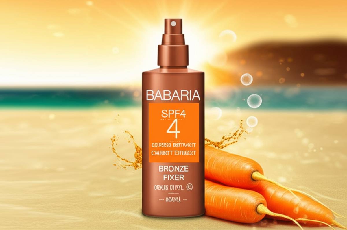نقد و بررسی اسپری آکوسان باباریا: تثبیت برنز (SPF4 هویج)