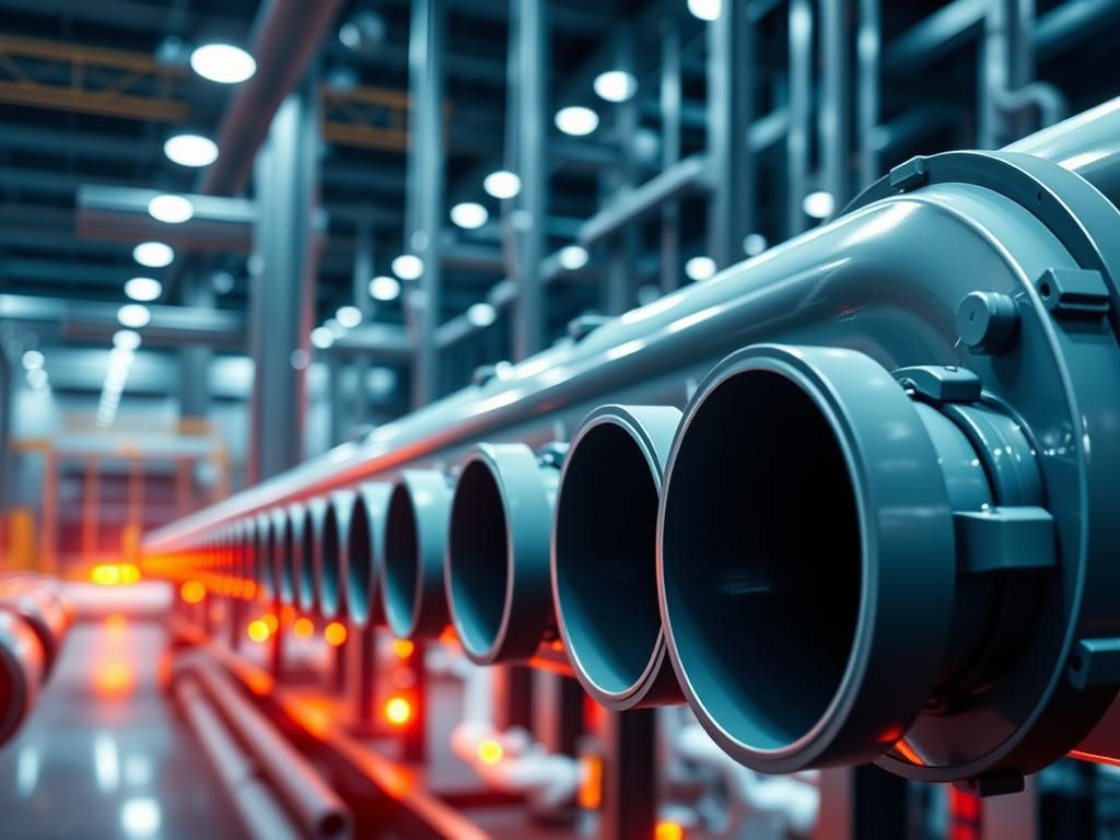 لوله نسوز پی وی سی