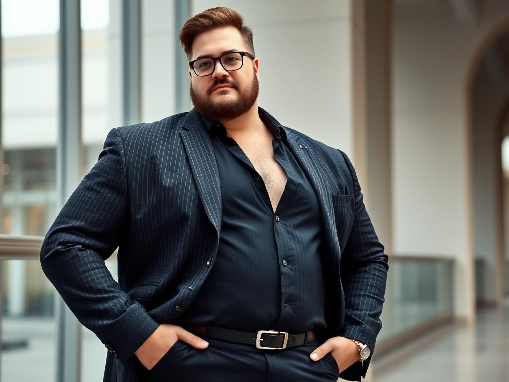 چه رنگ لباسی برای مردان چاق مناسب‌تر است؟