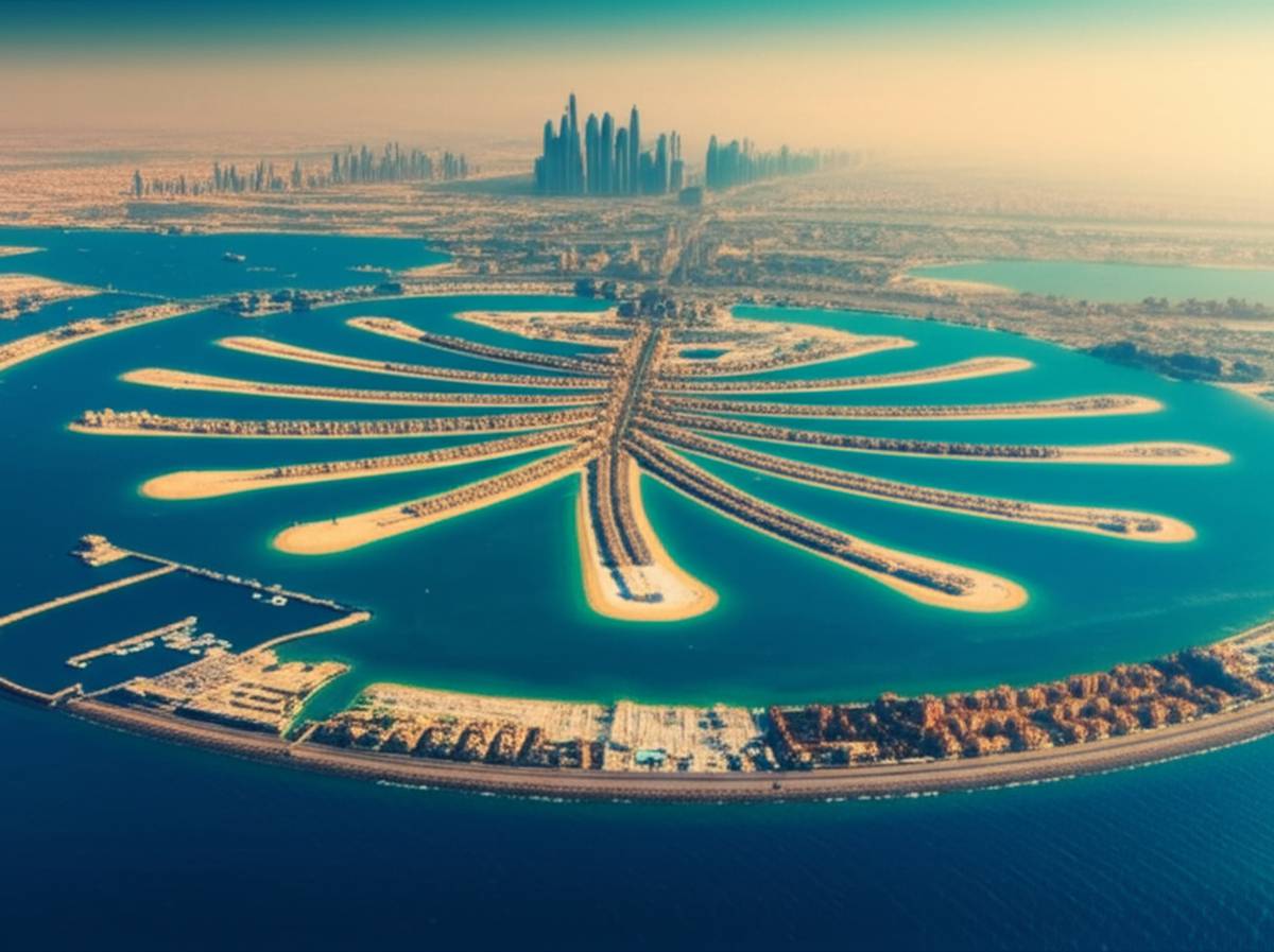 جزیره پالم جمیرا کجاست؟ | موقعیت و معرفی کامل در دبی