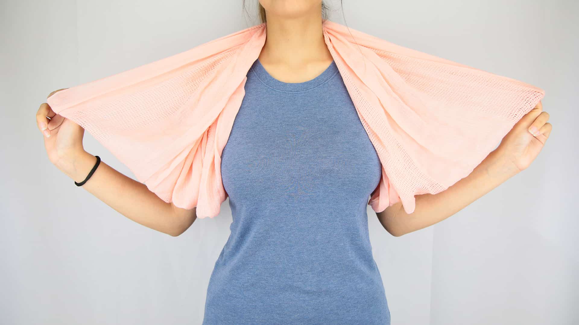 روسری‌های قواره بزرگ را چطور گره بزنیم؟