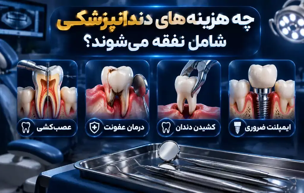 چه هزینه های دندانپزشکی شامل نفقه میشود؟