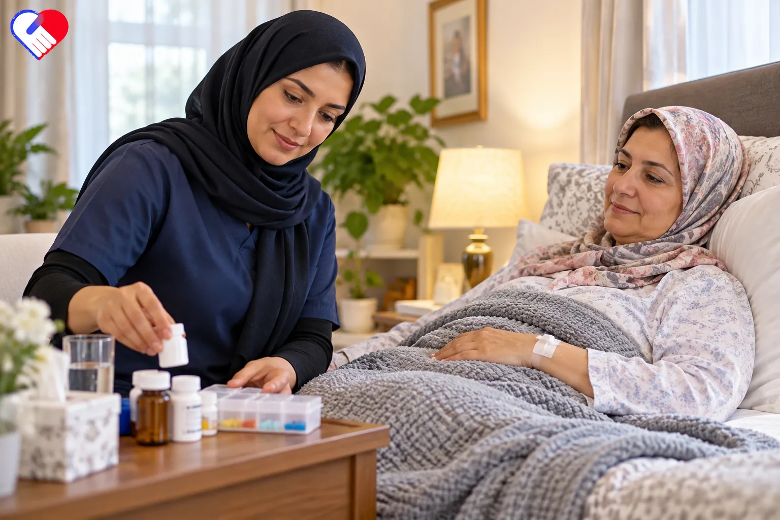 همراه بیمار در منزل چه زمانی ضروری می‌شود؟